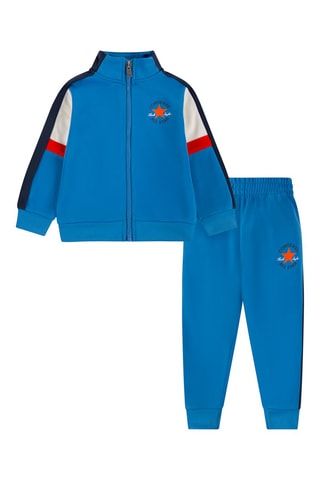Joggingpak Blauw en Rood