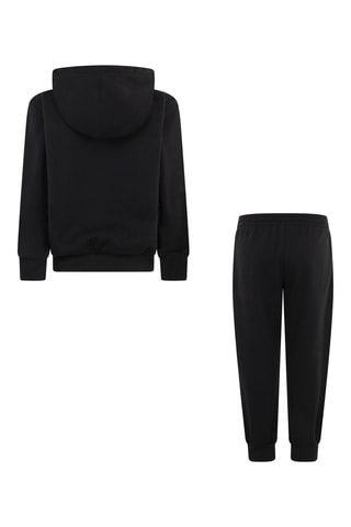 Sweater met Capuchon en Broek - Zwart