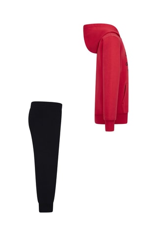 Sweater met Capuchon en Broek - Zwart en Roze