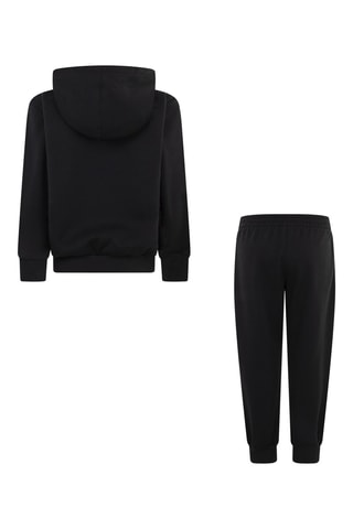 Sweater met Capuchon en Broek - Zwart