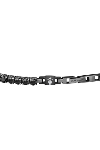 Bracelet Tennis - Plaqué ion noir