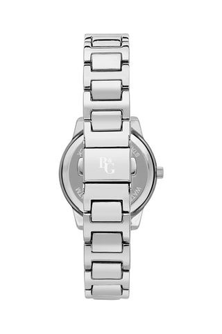 Montre à quartz en alliage Crystal - Argenté et blanc