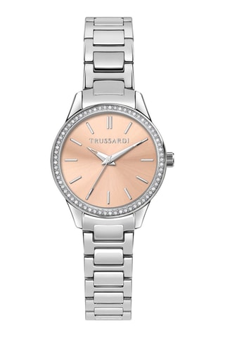 Montre à quartz en acier T-Sky - Argenté