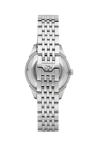 Montre automatique en acier et nacre Roma - Argenté