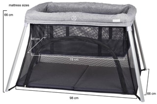 Campingbedje Dreams II Zwart