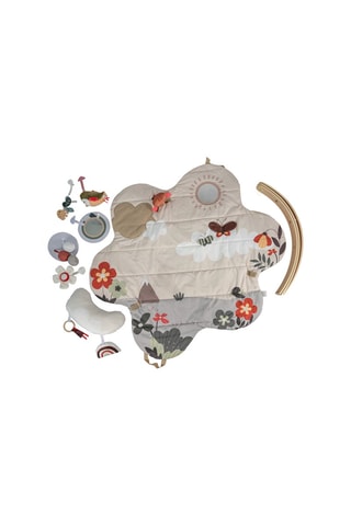 Houten Speelkleed Bianca Sky - Grijs - 100 cm - Vanaf de Geboorte