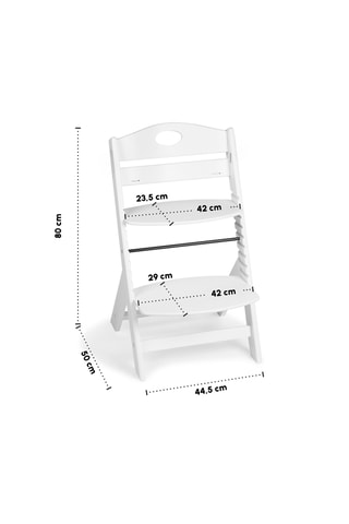 Massief Beukenhouten Kinderstoel Famille - Vanaf 10 maanden Tot 75 kg