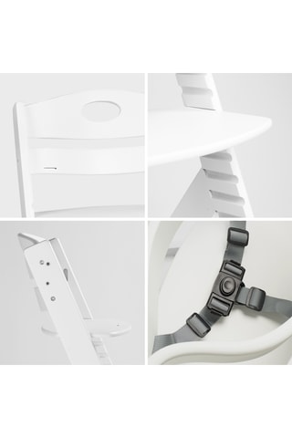 Massief Beukenhouten Kinderstoel Famille - Vanaf 10 maanden Tot 75 kg