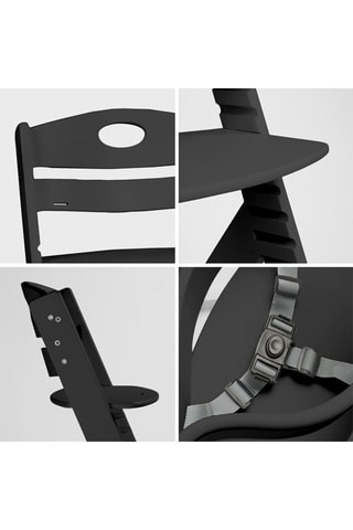 Massief Beukenhouten Kinderstoel XL Famille- Vanaf 6 maanden Tot 80 kg