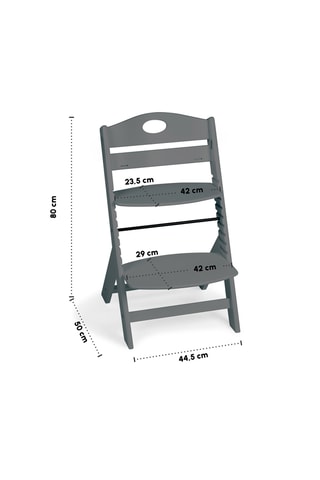 Massief Beukenhouten Kinderstoel XL Famille- Vanaf 6 maanden Tot 80 kg