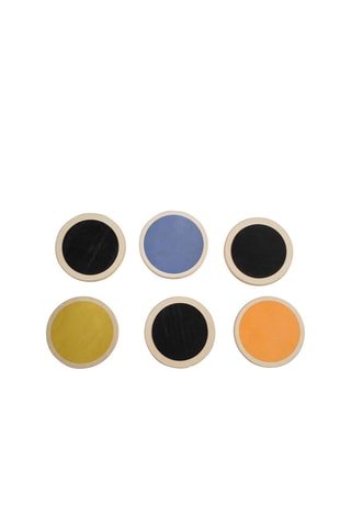 6 Houten Balansschijven - Vanaf 12 maanden