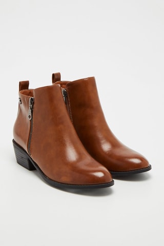 Bottines Victoria Camel