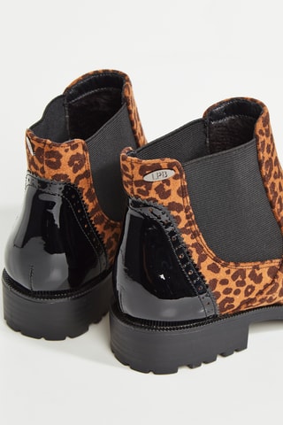 Bottines Mirka - Noir et marron