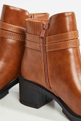 Bottines Ezine - Camel