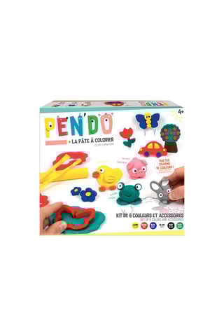 Kit créatif Pen'do 6 couleurs et accessoires - 18 pièces - Dès 4 ans