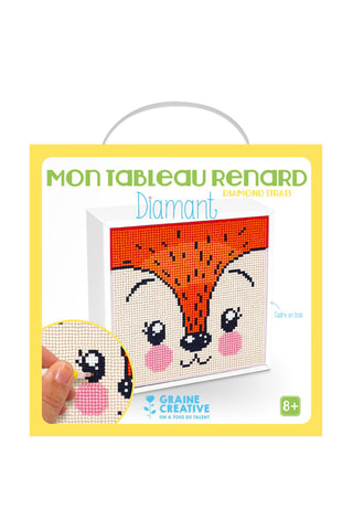 Kit tableaux diamants renard - Dès 8 ans