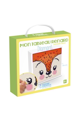 Kit tableaux diamants renard - Dès 8 ans