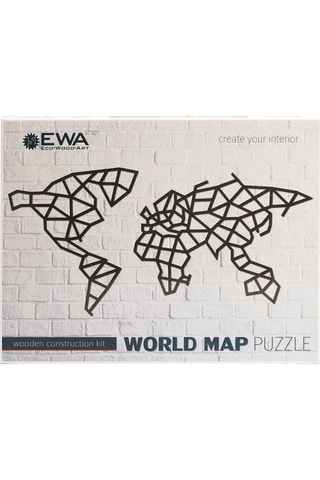 Puzzle en bois World Map Dès 14 ans