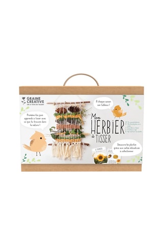 Kit Mon herbier à tisser 17 pièces - Dès 8 ans
