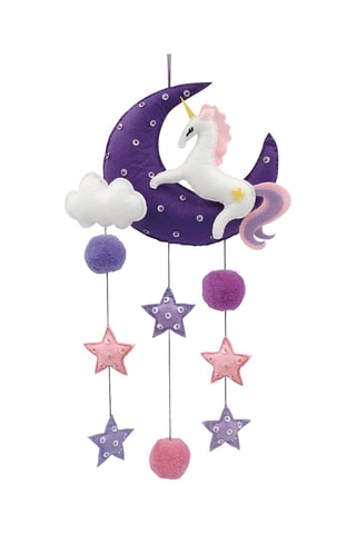Kit mobile à coudre suspension licorne - 5 pièces - Dès 8 ans