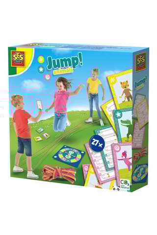 Jeu de défis Saut élastique Animaux - Dès 3 ans