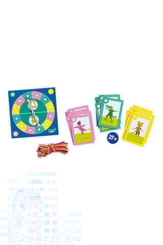 Jeu de défis Saut élastique Animaux - Dès 3 ans