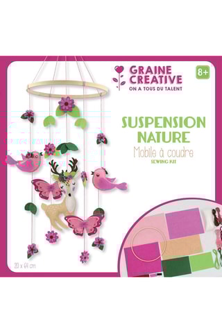 Kit mobile à coudre suspension nature - 5 pièces - Dès 8 ans