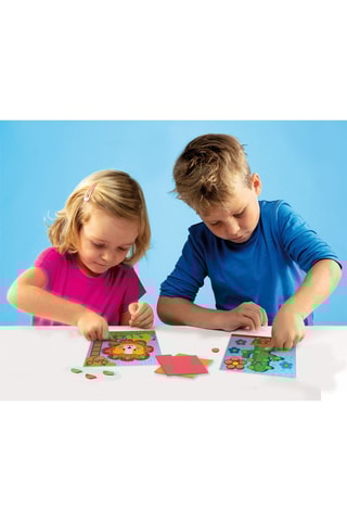 Kit d'initiation découpage, mosaïque et perforation - Dès 3 ans