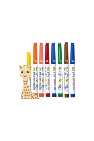 Kit de 8 marqueurs Sophie La Girafe - Dès 12 mois