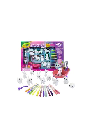 Kit de coloriage avec figurines animaux - Dès 3 ans