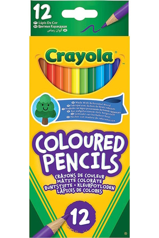 12 crayons de couleur - Dès 3 ans