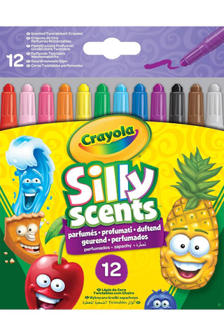 12 crayons de cire - Dès 3 ans