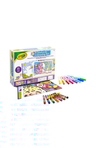 Kit de pochoirs et de coloriage - Dès 5 ans