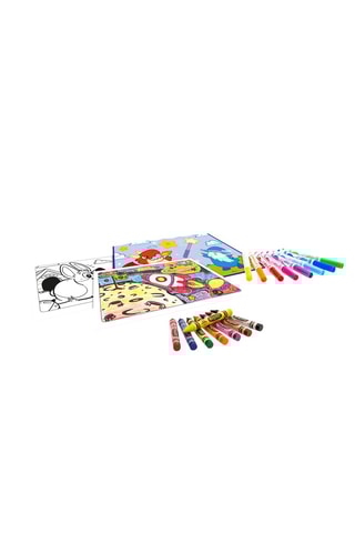 Kit de pochoirs et de coloriage - Dès 5 ans