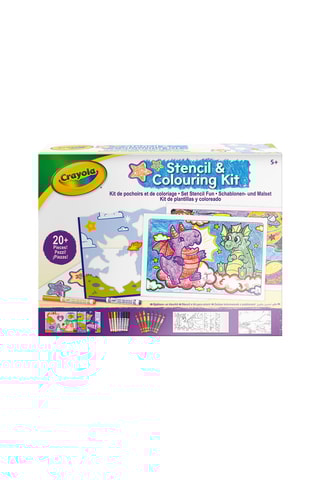 Kit de pochoirs et de coloriage - Dès 5 ans