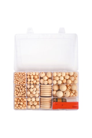 Coffret perle en bois - 747 pièces - Dès la naissance