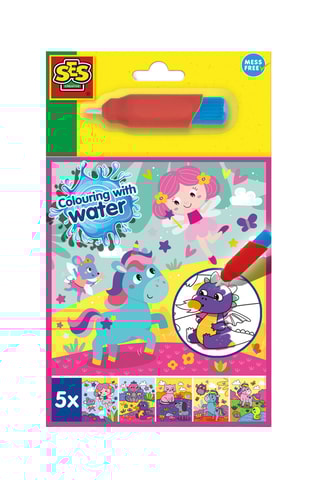 Livre de coloriage à l’eau Fantaisie - Dès 3 ans