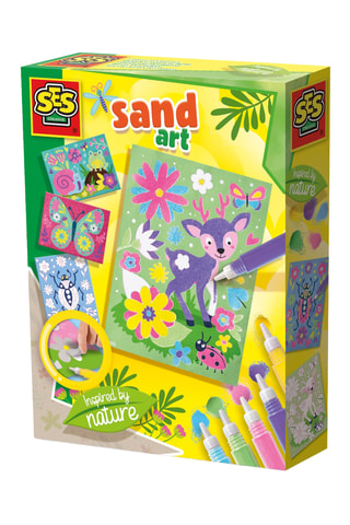 Kit de peinture art de sable coloré - Dès 3 ans