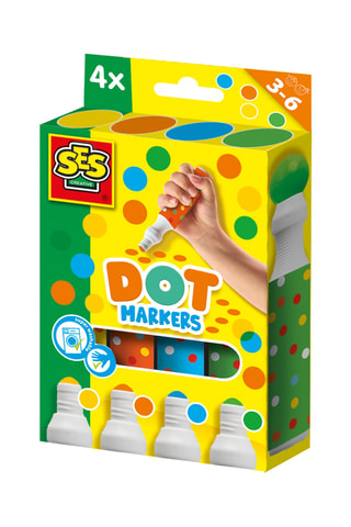 4 marqueurs à point XXL - Dès 3 ans