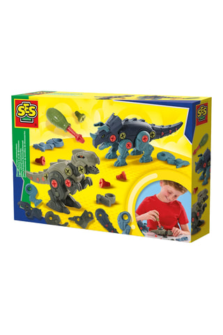 Coffret de construction à vis de dinosaures - Dès 5 ans