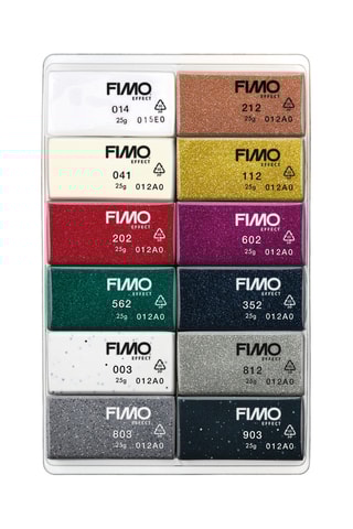 12 pâtes à modeler - Dès 14 ans