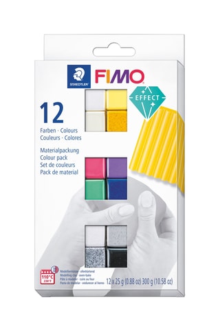 12 pâtes à modeler - Dès 14 ans