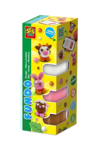 Kit pâte à modeler Animaux de la ferme - Dès 3 ans