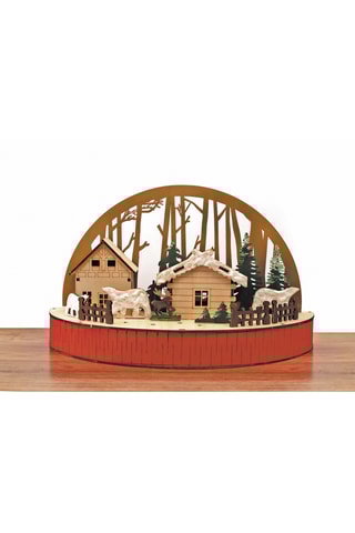 Maquette chalet en forêt 3D en bois - Dès 14 ans