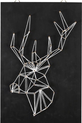 Tableau créatif en bois - 20 x 27,5 x 2,3 cm - Dès 14 ans