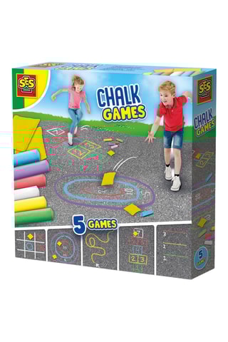 Jeux de craie 5-en-1 - 9 pièces - Dès 3 ans