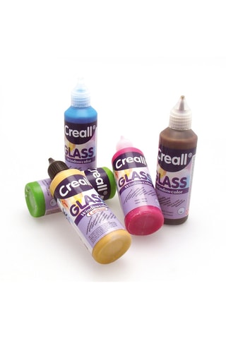 5 peintures de fenêtre et 1 contour en bois - Dès 6 ans