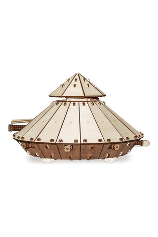 Puzzle 3D Tank Leonard de Vinci en bois - 363 pièces - Dès 14 ans