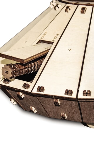 Puzzle 3D Tank Leonard de Vinci en bois - 363 pièces - Dès 14 ans