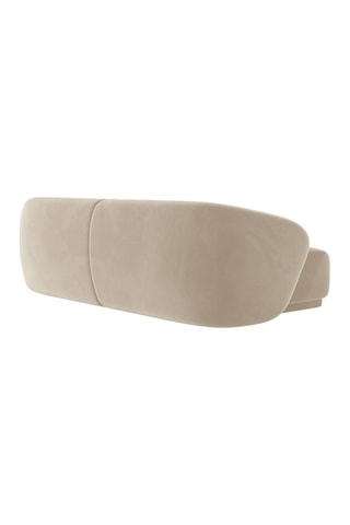 Canapé Louis - Beige - 4 places - Tissu velours